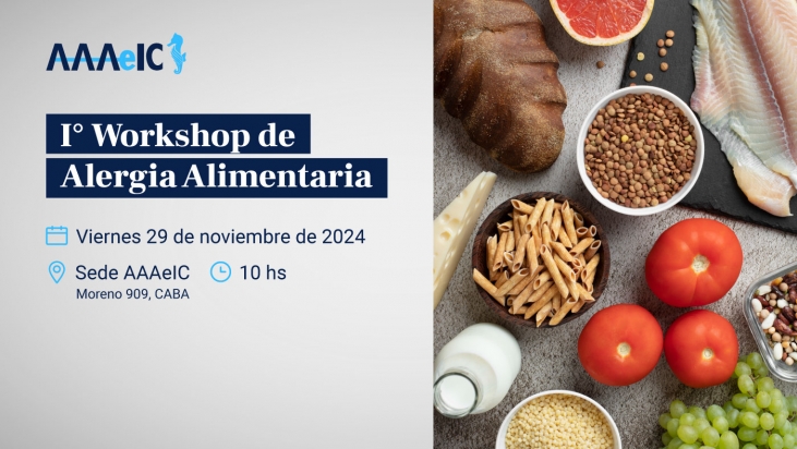 ¡1° Workshop de Alergia Alimentaria!