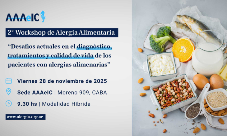 ¡2° Workshop de Alergia Alimentaria!