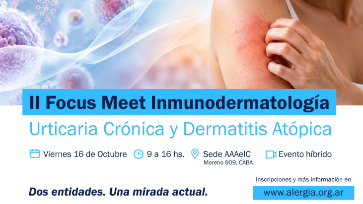 🩺 II Focus Meet Inmunodermatología AAAeIC